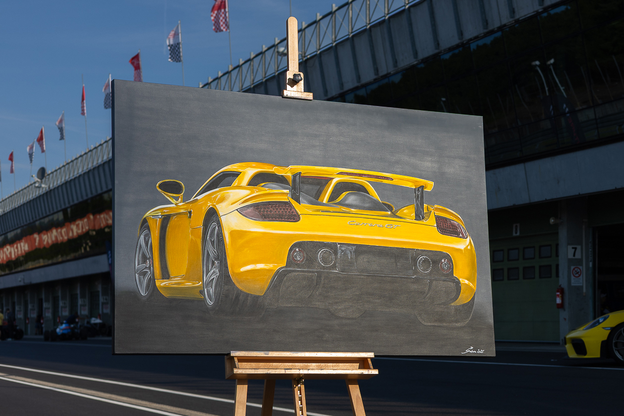 Print Carrera GT 100x150 cm